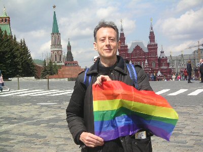 Peter Tachell in Moscow.