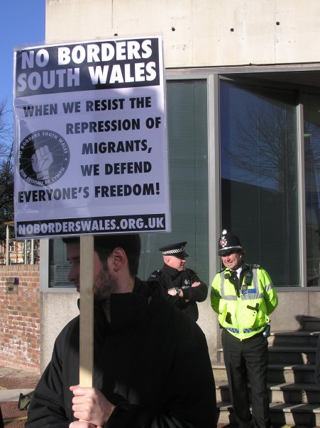 resisting the repression of migrants & defending the freedom of everyone!