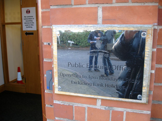 UK Border Agency Office at 41 Station Road Solihull
