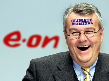 J. An E.ON Climate Criminal – Who's Laughing Now, Planet F*cker