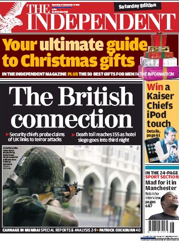 Independent, 29 November 2008