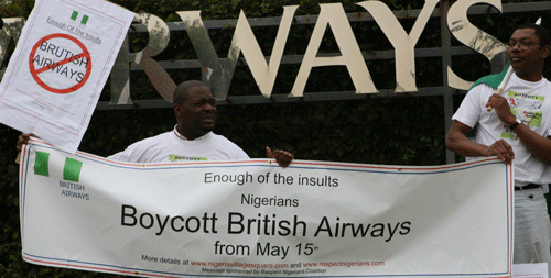 Boycott British Airways