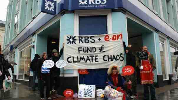 RBS/EON F. OFF Demo in Brighton