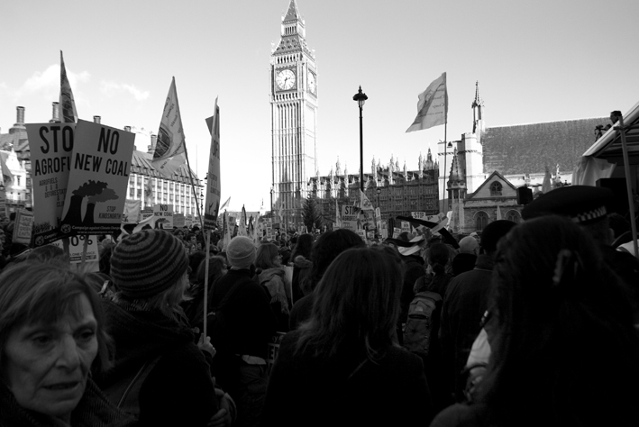 National climate March. Parliament Sq. 06.12.08