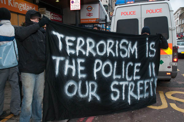 Terrorism is the Police in our Street