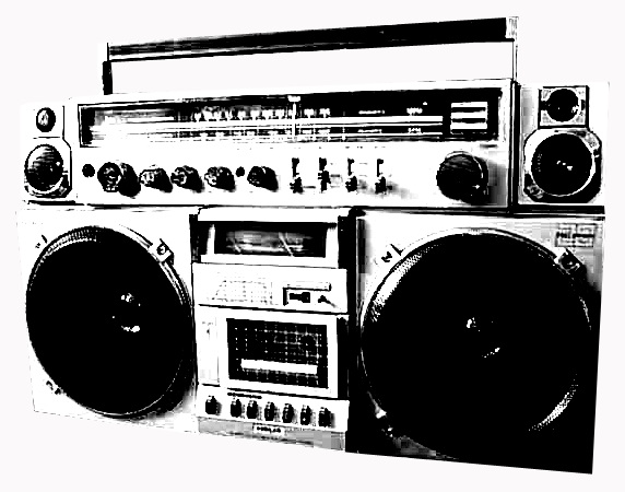 just like a big boombox