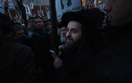 Jewish men attempt to take part.