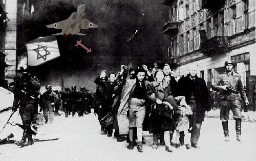 Israel bombs Warsaw ghetto
