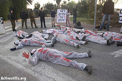 The direct action in the military airport