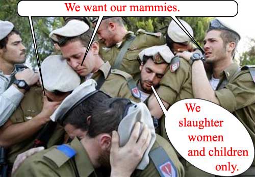 israeli cowards