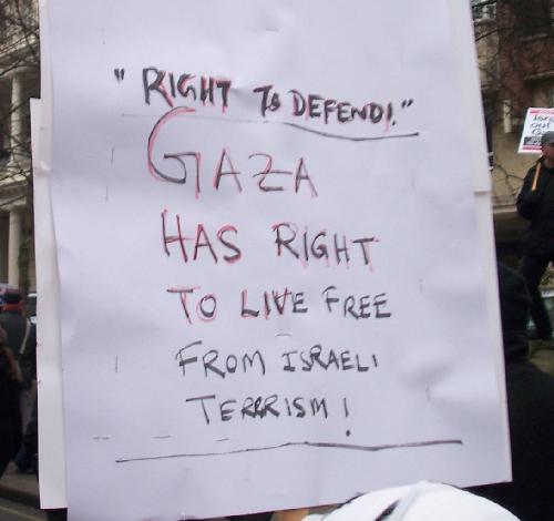 Gaza has the right to live free from Israeli terrorism