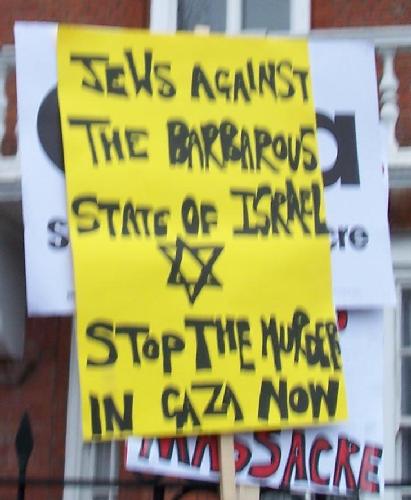 Jews against the barbarous state of Israel