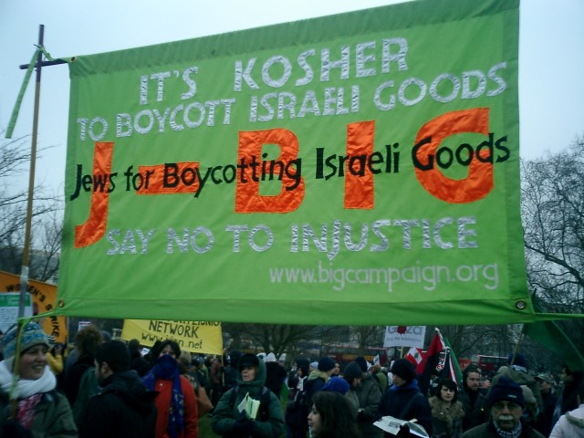 Jews boycotting Israeli goods