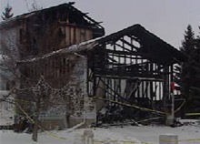 Damages were estimated at $850,000