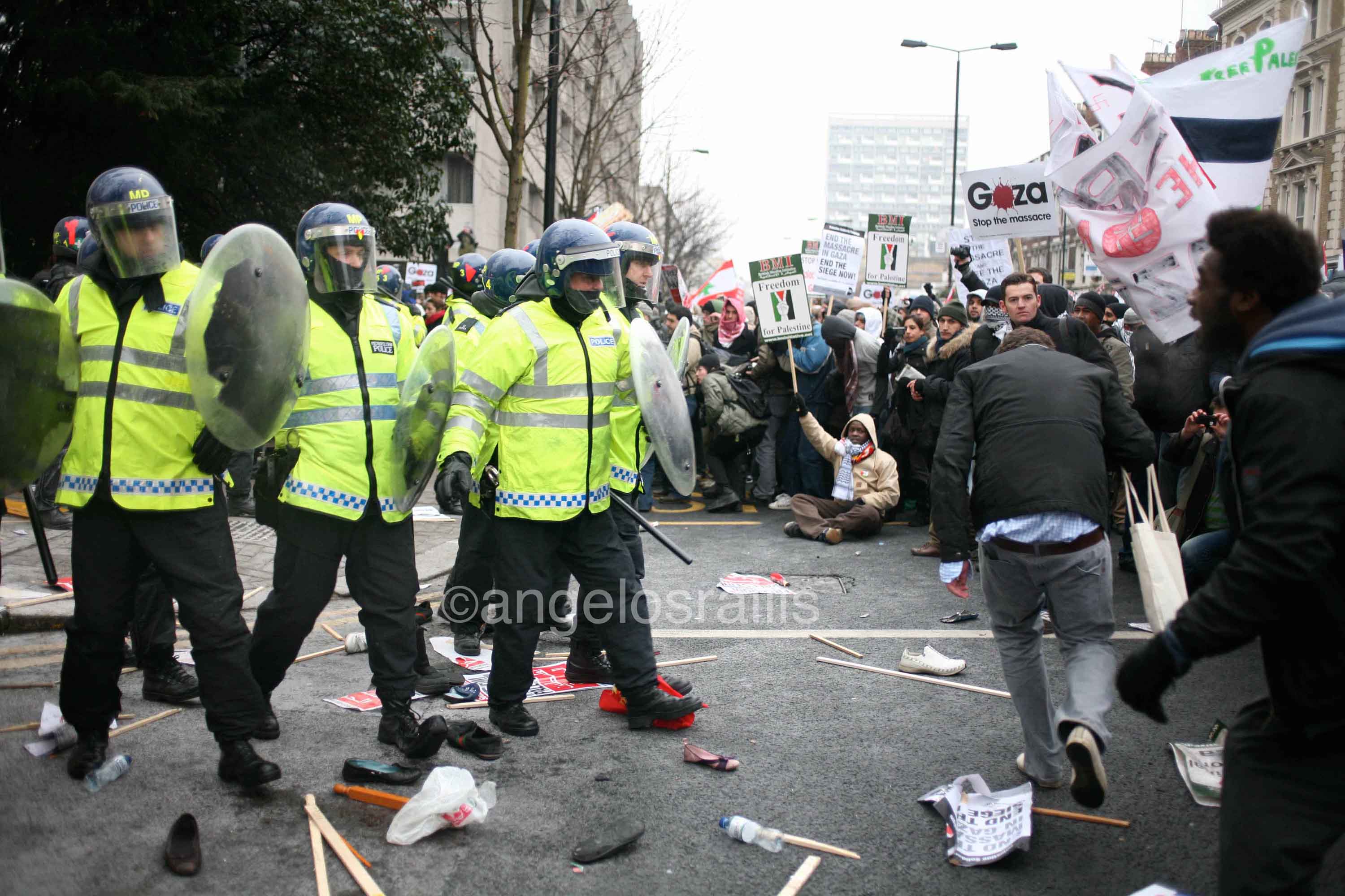 feels "good" to be an anti-riot officer