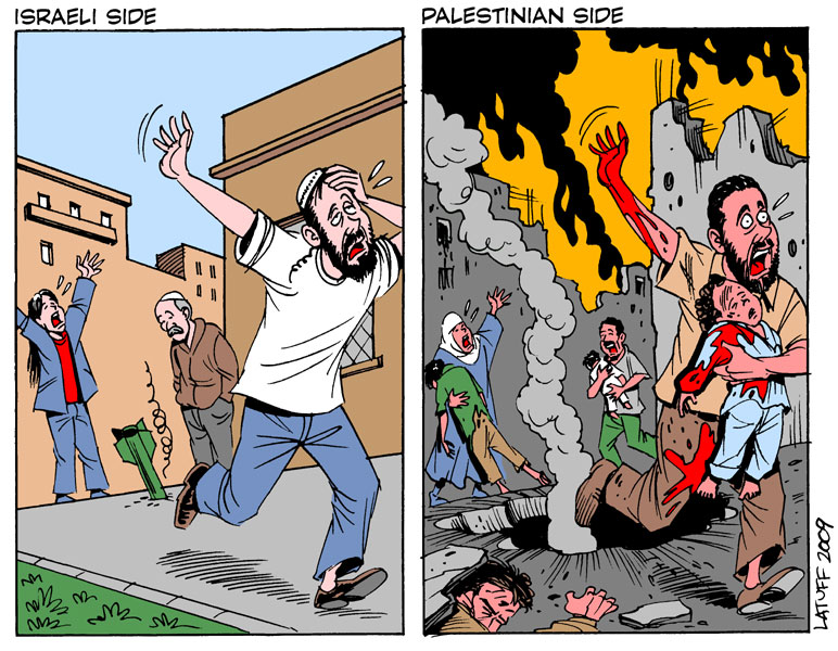 The both sides of Gaza conflict