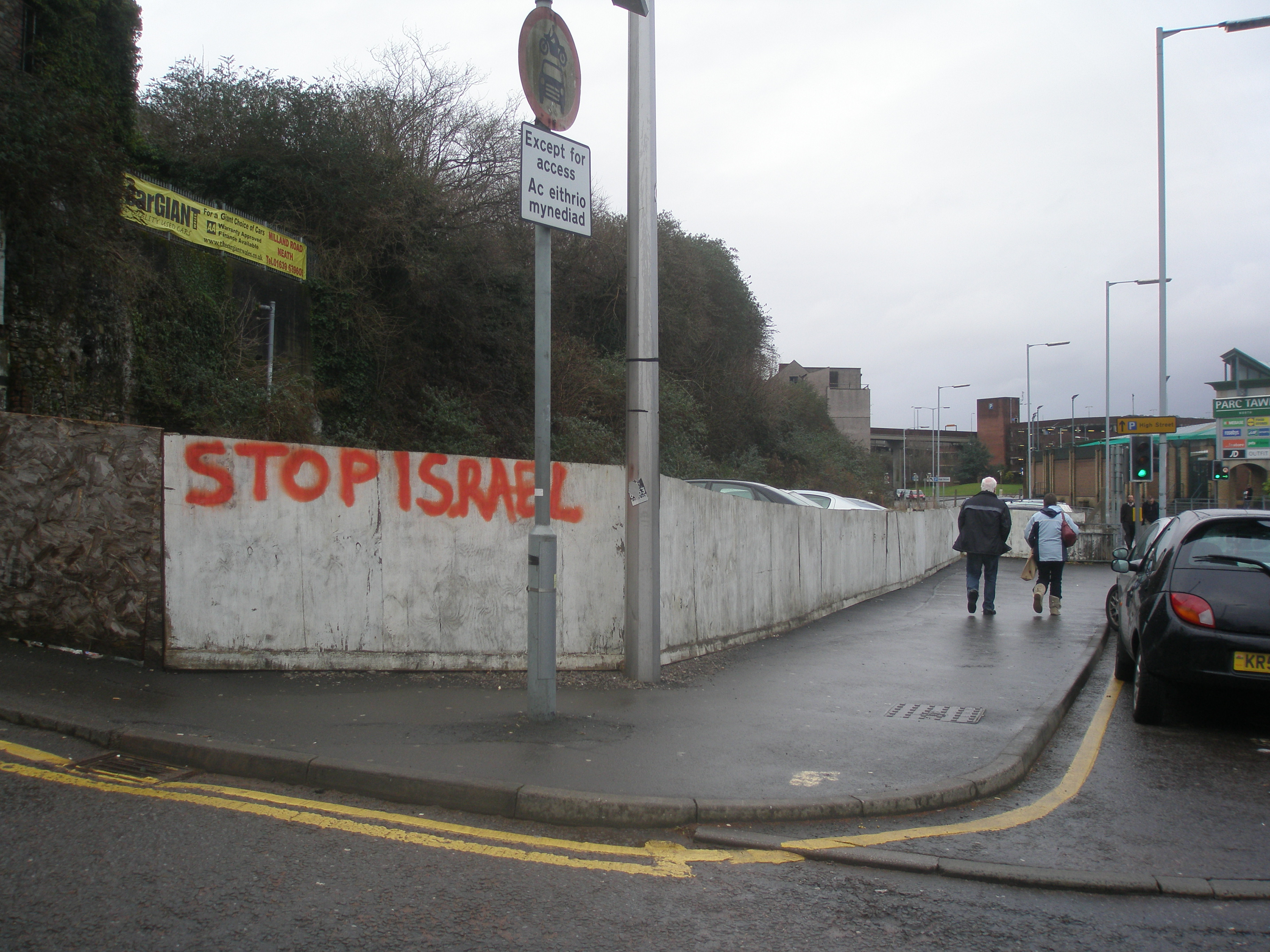 Message in written on the wall