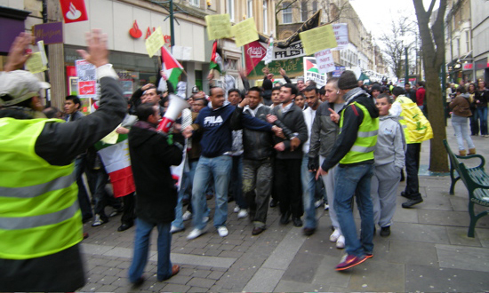 Into the city centre