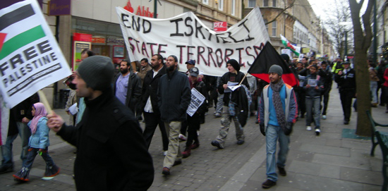 South Wales Anarchists' banner