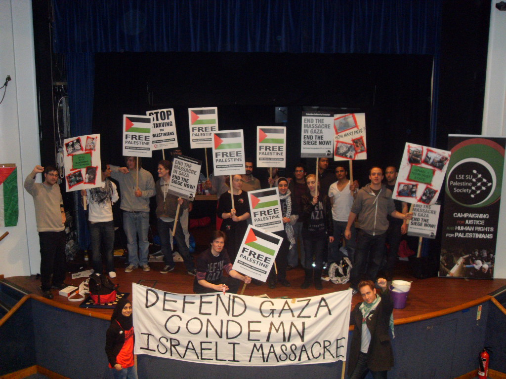 LSE students have occupied the Old Theatre