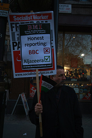 The BBC and Al-Jazeera.