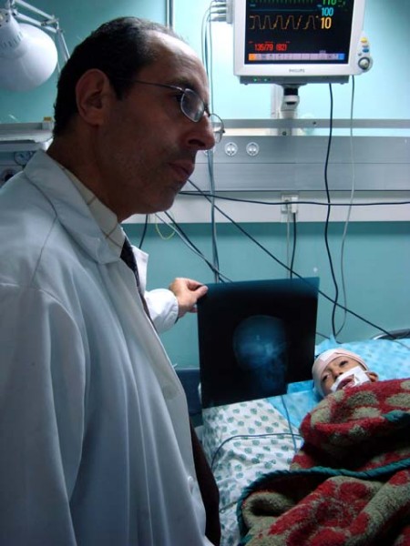 Ahmed Hassanin, 7, shot in the head outside his Gaza home by Israeli soldiers