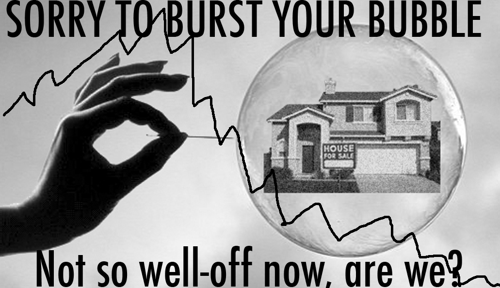 Bubble Bursting Poster