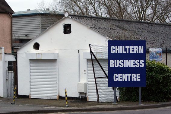 Depression Shaped? (Spotted on far side of road, opposite Cowley’s No1 Gate)