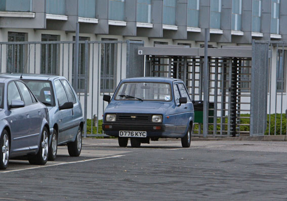 Seems one worker ain’t too ‘reliant’ on the company staying afloat