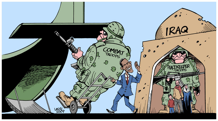 Obama's Iraq "withdrawal