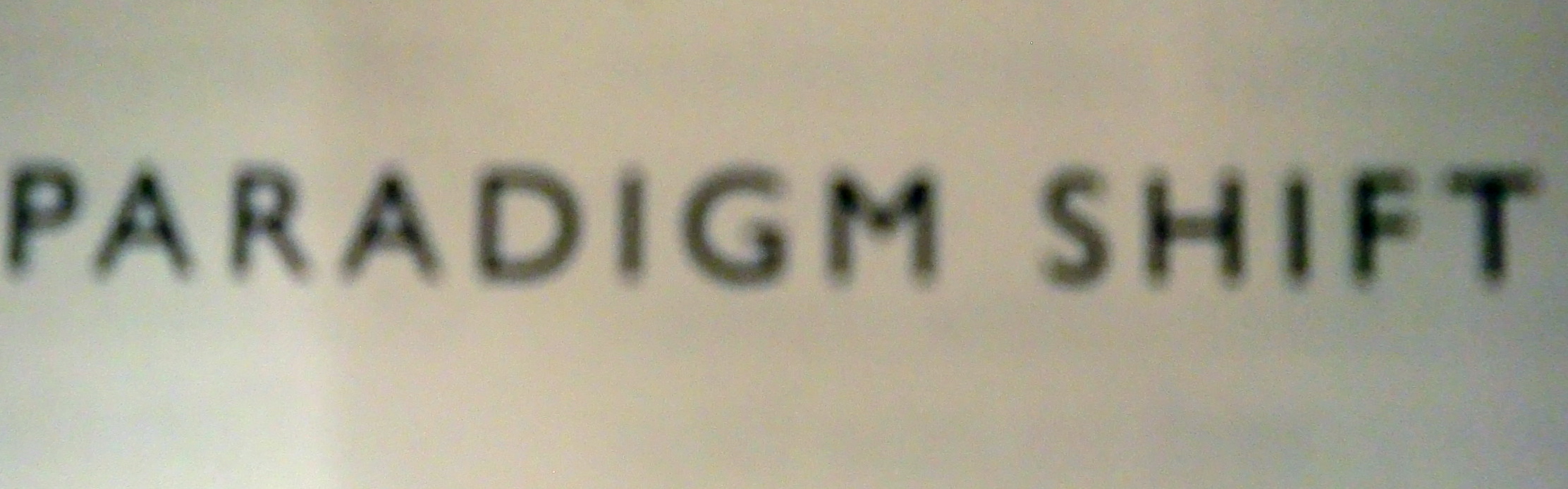 then a paradigm shift to see Palestine differantly