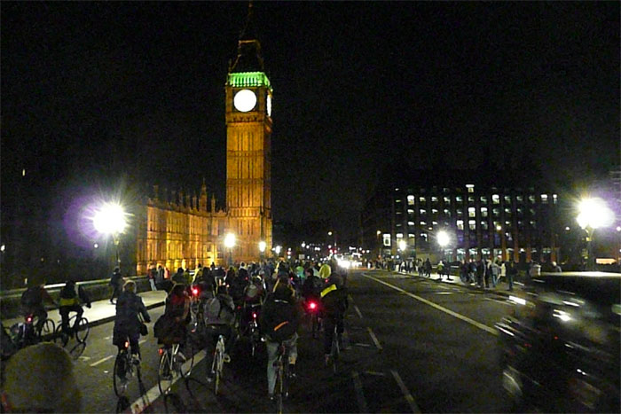 approaching westminster