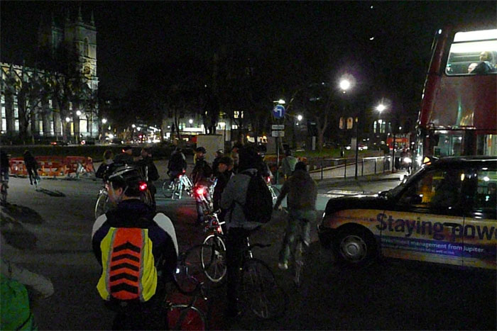 corking at parliament square