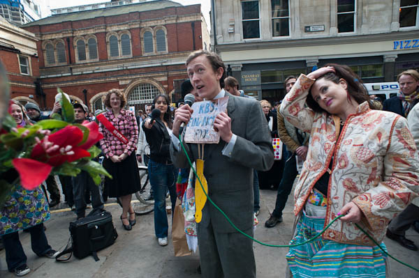 Accepting the Financial Fool Award on behalf of the RBS