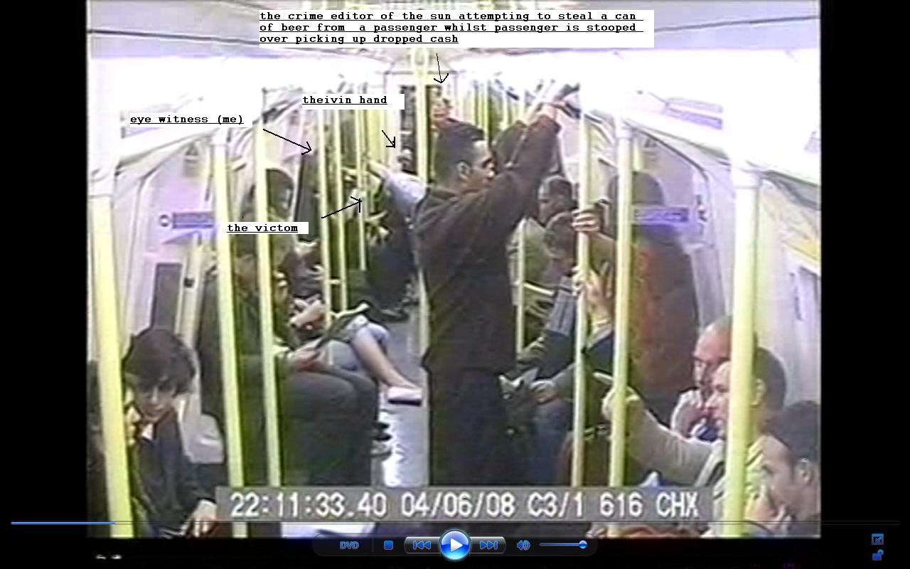 the momment the thought became an action and crime which exploded into an affray