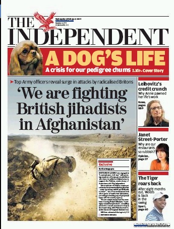 Independent, 25 February 2009