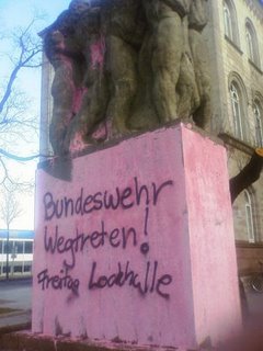 War memorial rendered nicer (Göttingen)