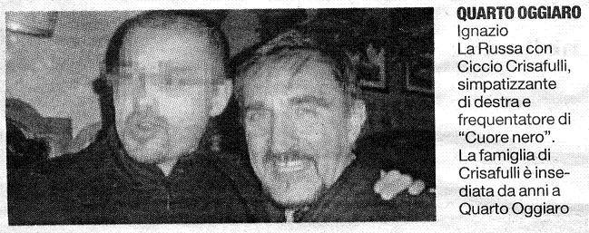 Defense Minister La Russa and the Crisafulli