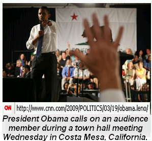 Obama in Costa Mesa - California