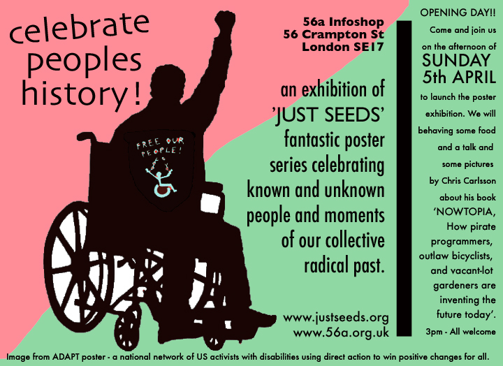 JUST SEEDS Celebrate Peoples History Exhibition