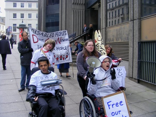 when we are under attack, disabled people fight back!
