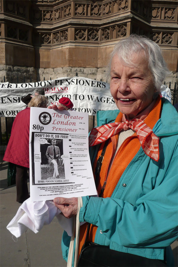 pensioners at westminster