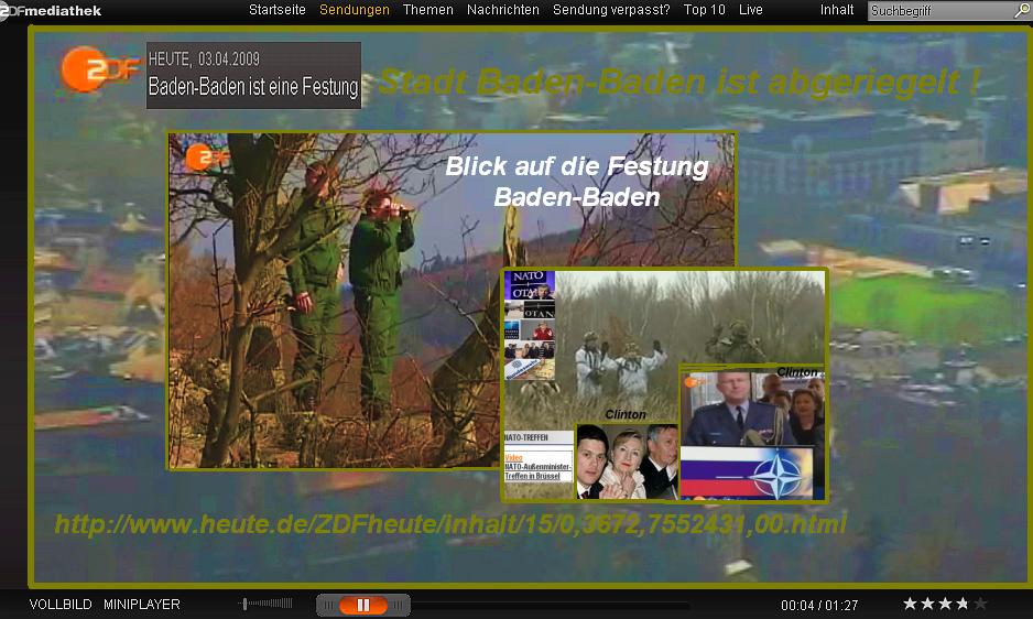 Nato-Krieg - Festung Baden-Baden