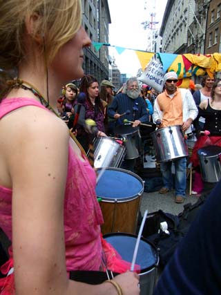 Rhythmns of Resistance in action.