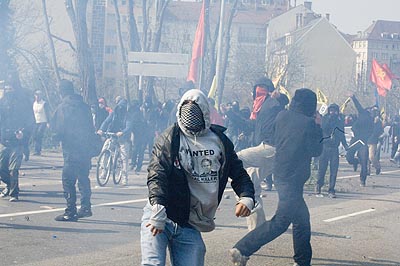 While others chuck it back.