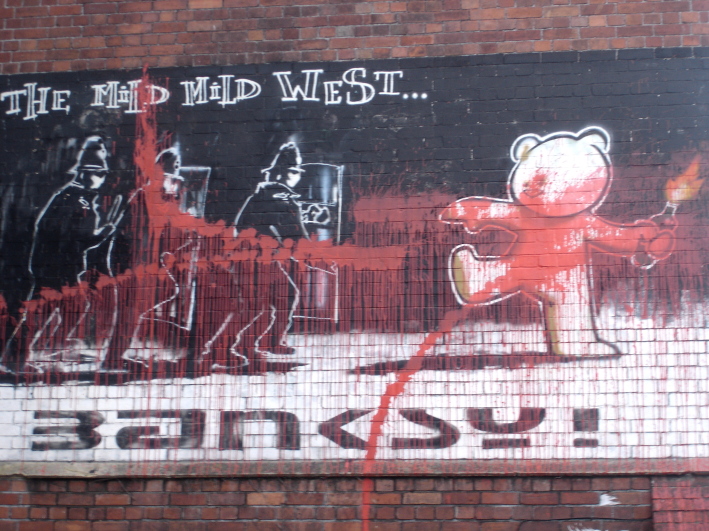 Banksy Mild Mild West