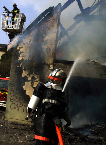 Strasbourg Burning ! A French Firefighter struggles with the Hotel fire