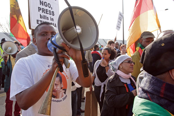Ethiopian Demo by the Excel Centre (1)