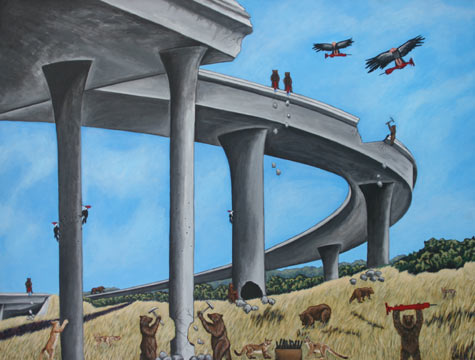 'Habitat Restoration' - Michelle Waters, from the Art Not Oil 2009 gallery