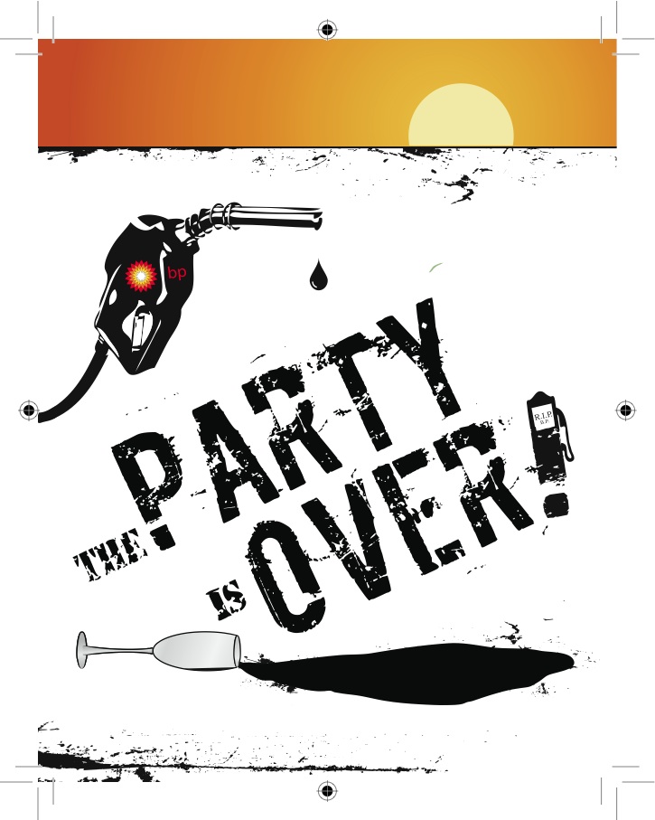 One side of ANO's new BP postcard